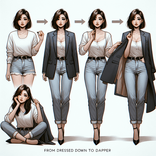 From Dressed Down to Dapper: Oversized Blazer Transformations