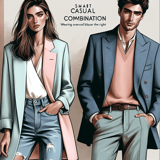 Kombinasi Smart Casual: Menggunakan Blazer Oversized dengan Cara yang Benar