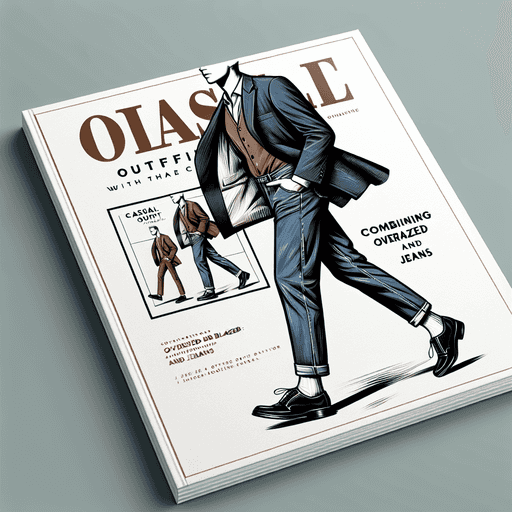 Casual Outfit dengan Sentuhan Klasik: Memadukan Oversized Blazer dan Jeans