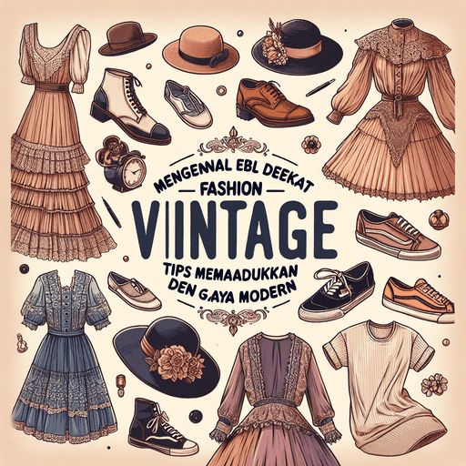 Mengenal Lebih Dekat Fashion Vintage: Tips Memadukan dengan Gaya Modern
